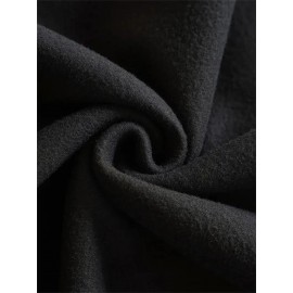 Plus Size, Women's Oversized White Dragonfly Print Hooded Sweatshirt - Long Sleeve Casual Pullover with Drawstring Hood & Kangaroo Pocket, Plus Size All-Season Comfort, Elegant White Sweater for Casual Attire, Machine Washable, Relaxed Fit with Stylish Dragonfly Back Print, Soft Fabric for Layering, Chic and Versatile Women's Fashion