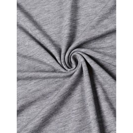 Plus Size Women'S Tops 100% Breathable Short Sleeve Dress with Dunkin Donuts Junkie Print, Perfect for Casual Outings And Everyday Wear.