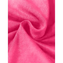 Plus Size Women's Oversized H-Line Dress - Short Sleeve A-Line Knee-Length Black & White Print Dress with 